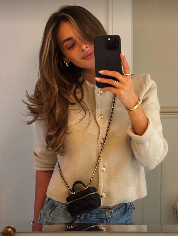 Alma | Simple Knitted Cardigan