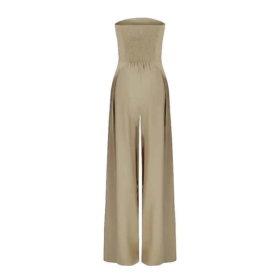 Maisie – Strapless Wide-Leg Jumpsuit