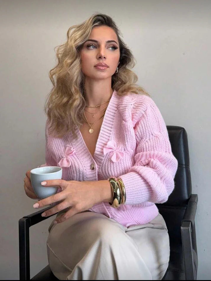 Rosé | Bloom Cardigan