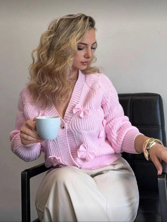 Rosé | Bloom Cardigan