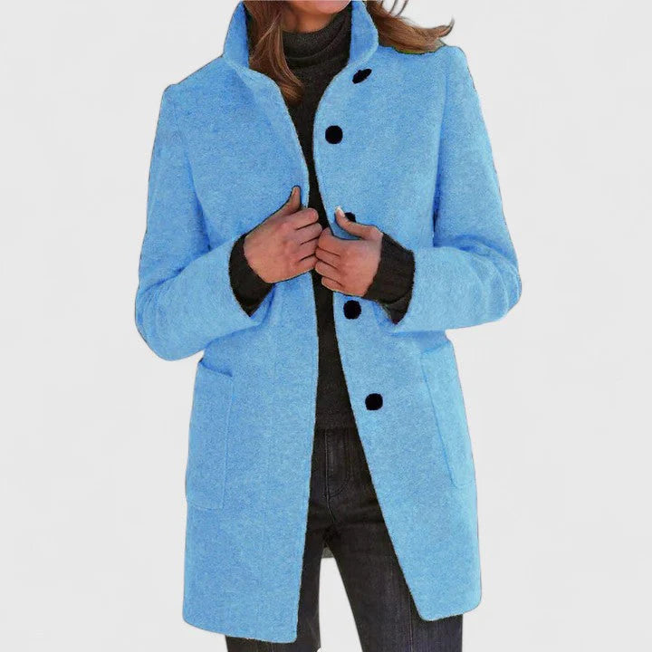 Elena – Classic Wool Blend Jacket