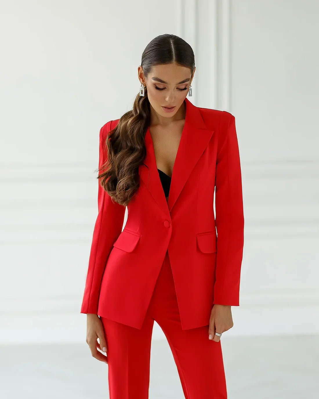 Afra - Elegant Pantsuit with Blazer