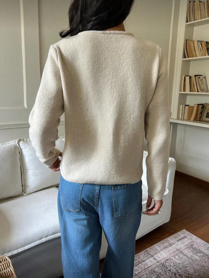 Alma | Simple Knitted Cardigan