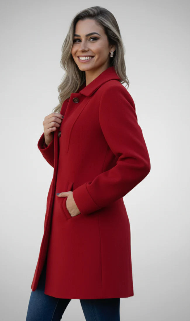 Modavera - Elegant Wool Coat