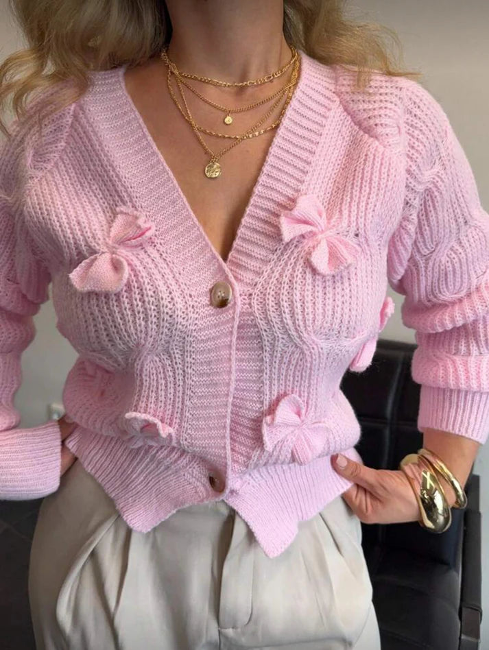 Rosé | Bloom Cardigan