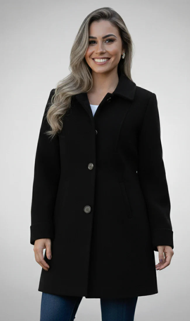 Modavera - Elegant Wool Coat