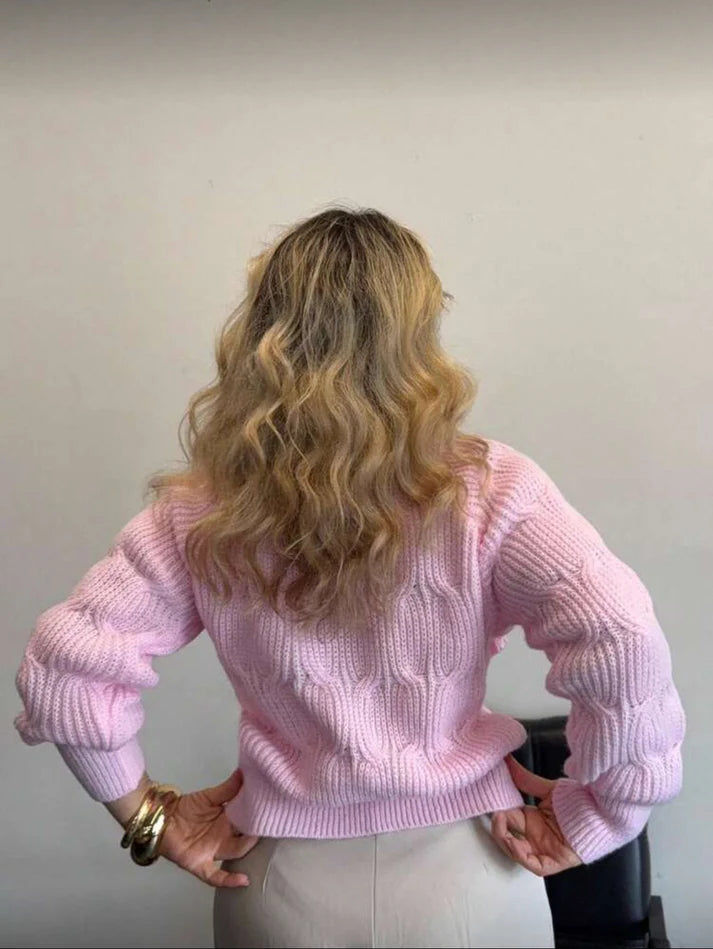 Rosé | Bloom Cardigan