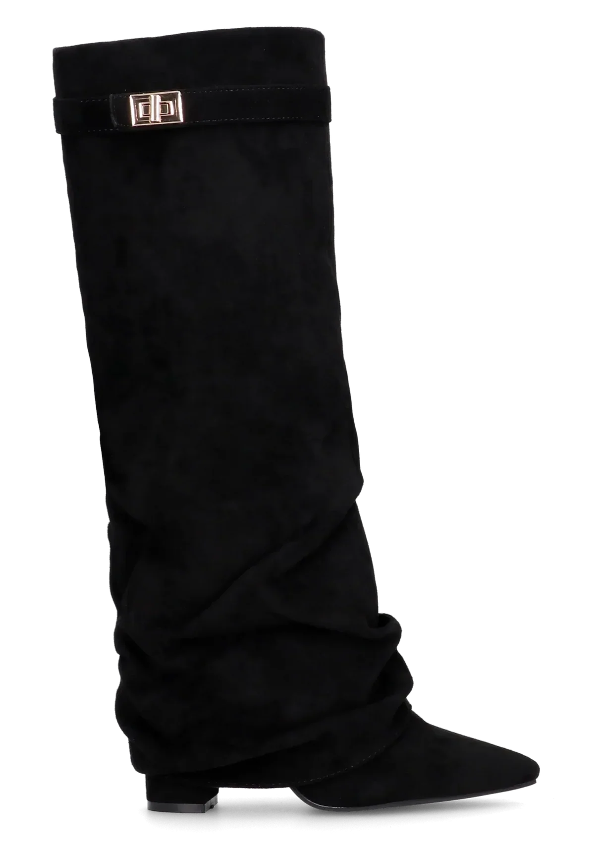 FOX - Suede Slouchy Knee-High Boots