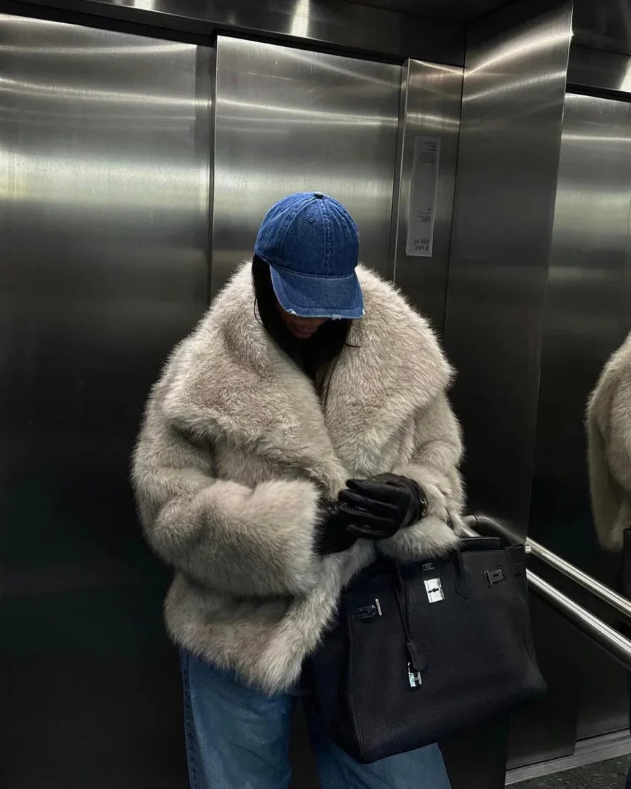 Abigail – Faux Fur Coat