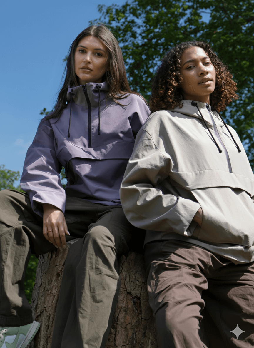 Cerulean - Windbreaker Lightweight, Waterproof & Weather-Resistant