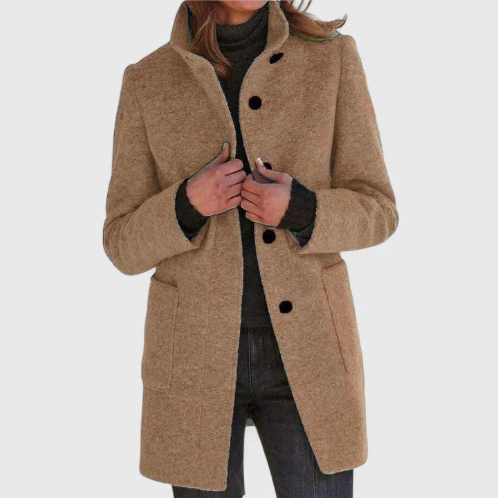 Elena – Classic Wool Blend Jacket
